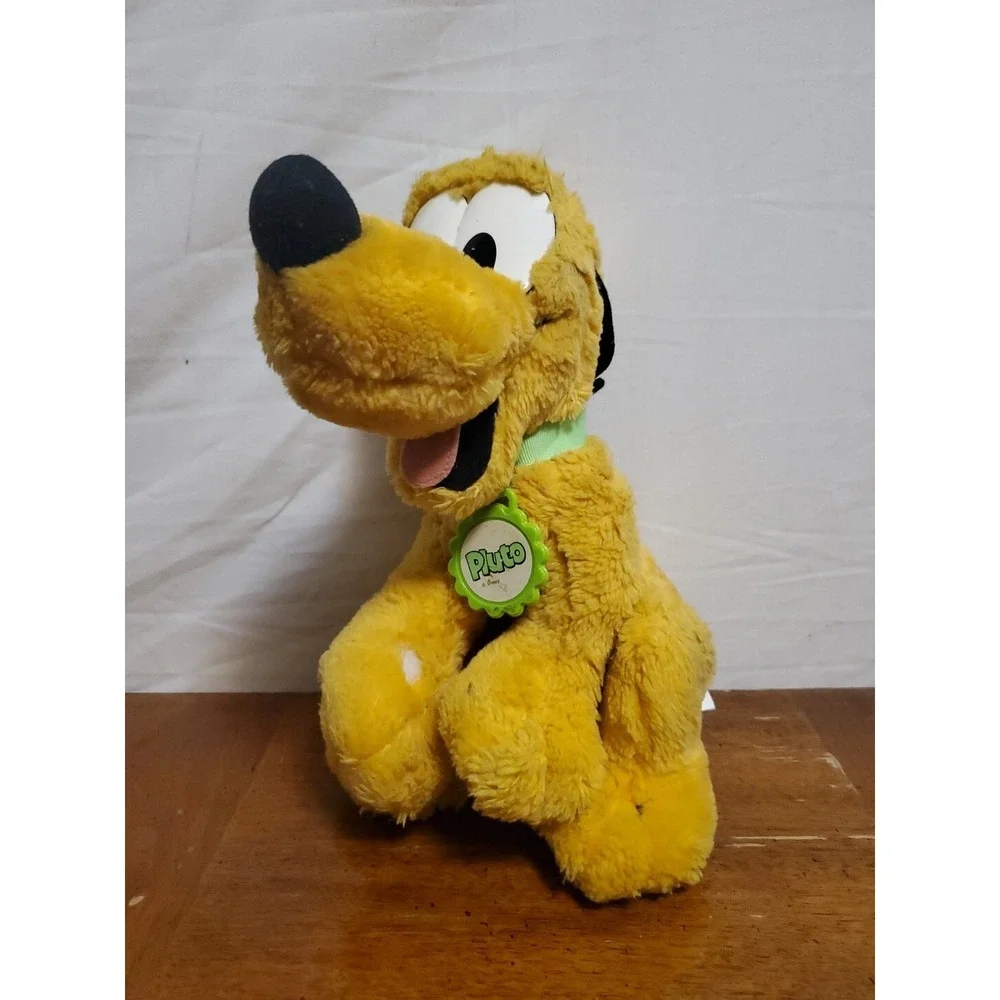 Pluto Plush Mattel Arco Toys Walt Disney Company Stuffed Dog Collectible Vintage